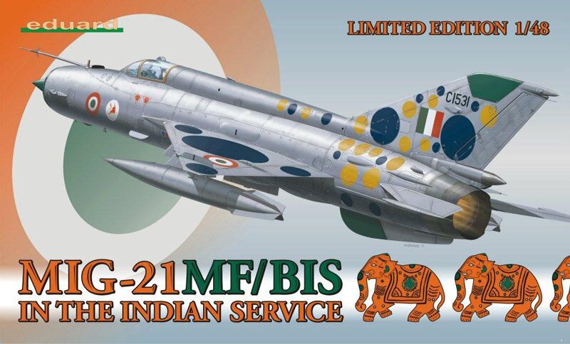 модель Самолет MiG-21MF/BIS in the Indian service